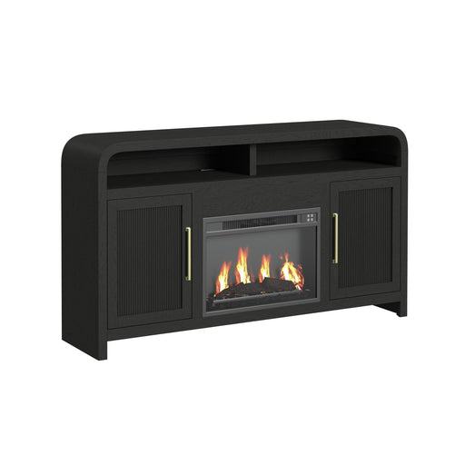 Ridgemont - Complete Fireplace Cabinet – Fireplace TV Stands by Elements International at Furniture Wholesale Plus , Nashville furniture store