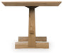 Ridgester - Rectangular Dining Room Counter Table - Light Brown – Counter Tables by Benchcraft® at Furniture Wholesale Plus , Nashville furniture store