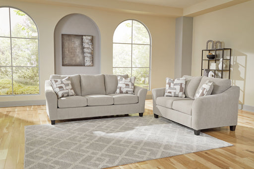 Willarae - 2 Pc. - Sofa, Loveseat - Taupe – Stationary Sofas & Loveseats by Benchcraft® at Furniture Wholesale Plus , Nashville furniture store