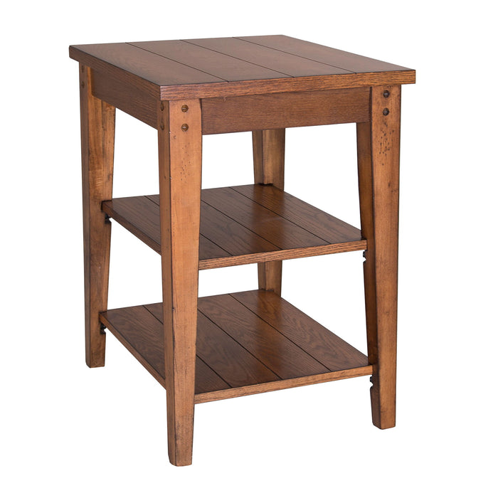 Lake House - Tiered Table – Chair Side Tables by Liberty Furniture at Furniture Wholesale Plus , Nashville furniture store