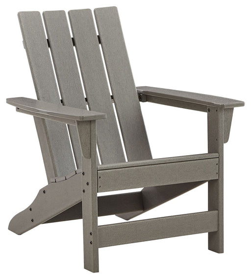 Visola - Gray - Adirondack Chair - Premium Arm Chairs from Signature Design by Ashley® - Just $268! Shop now at Furniture Wholesale Plus  We are the best furniture store in Nashville, Hendersonville, Goodlettsville, Madison, Antioch, Mount Juliet, Lebanon, Gallatin, Springfield, Murfreesboro, Franklin, Brentwood