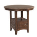 Max - Pub Dining Table - Walnut – Dining Tables by Elements International at Furniture Wholesale Plus , Nashville furniture store