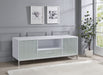 Mirage - TV Cabinet - White – TV Stands by Steve Silver Furniture at Furniture Wholesale Plus , Nashville furniture store