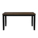 Brooks - 6 Piece Dining Set With Table, 4 Wood Back And Upholstered Seat Chairs, And Bench – 6 Piece Dining Room Sets by Elements International at Furniture Wholesale Plus , Nashville furniture store