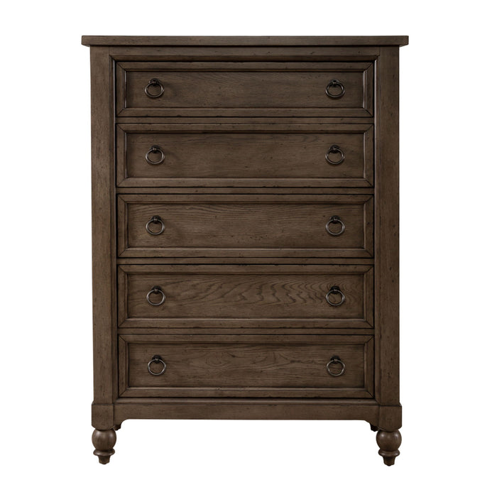 Americana Farmhouse - 5 Drawer Chest – Accent Chests by Liberty Furniture at Furniture Wholesale Plus , Nashville furniture store