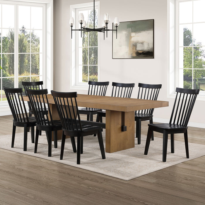 Aubrey - Dining Room Set With Vaughn Chairs – 8 + Piece Dining Room Sets by Steve Silver Furniture at Furniture Wholesale Plus , Nashville furniture store