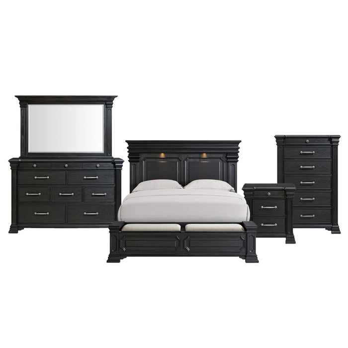 Kings Court - Storage Bedroom Set – 3 Piece Bedroom Sets by Elements International at Furniture Wholesale Plus , Nashville furniture store
