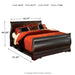 Huey Vineyard - Sleigh Bed – Sleigh Beds by Signature Design by Ashley® at Furniture Wholesale Plus , Nashville furniture store