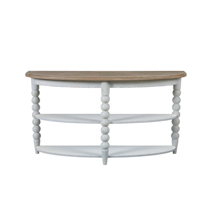 Turnberry Park - Sofa Table - Washed White – Sofa Tables by Liberty Furniture at Furniture Wholesale Plus , Nashville furniture store