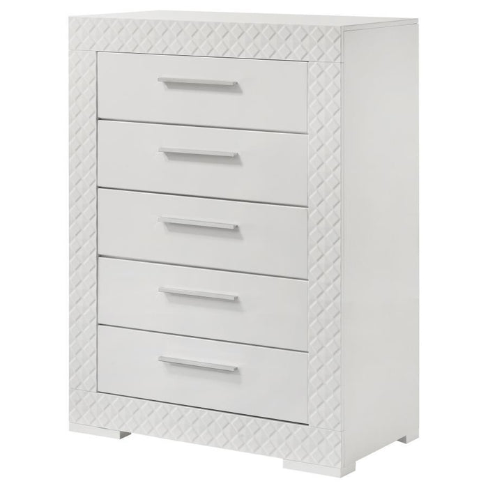 Ives - 5-Drawer Bedroom Chest – Accent Chests by Coaster Fine Furniture at Furniture Wholesale Plus , Nashville furniture store