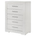 Ives - 5-Drawer Bedroom Chest – Accent Chests by Coaster Fine Furniture at Furniture Wholesale Plus , Nashville furniture store