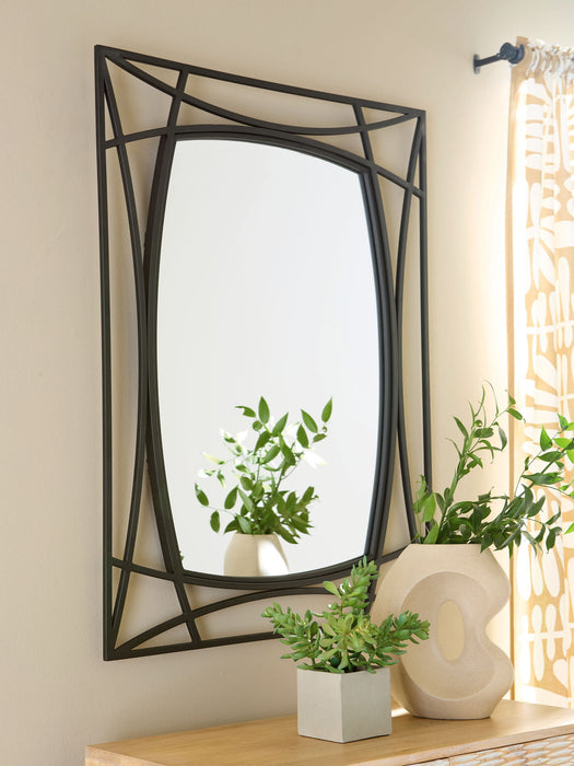 Freenville - Accent Mirror - Black – Accent Mirrors by Signature Design by Ashley® at Furniture Wholesale Plus , Nashville furniture store