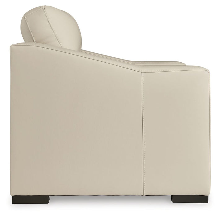 Treasure Trove - 2 Pc. - Chair And A Half, Ottoman - Almond – Stationary Chair & Ottoman by Signature Design by Ashley® at Furniture Wholesale Plus , Nashville furniture store