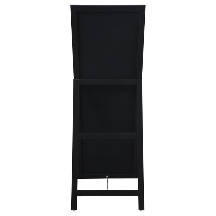 Soline - Framed Standing Floor Mirror - Silver – Floor Mirrors by CoasterEveryday at Furniture Wholesale Plus , Nashville furniture store