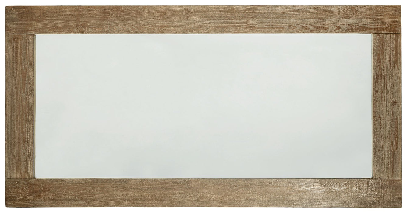 Waltleigh - Floor Mirror - Distressed Brown – Floor Mirrors by Signature Design by Ashley® at Furniture Wholesale Plus , Nashville furniture store