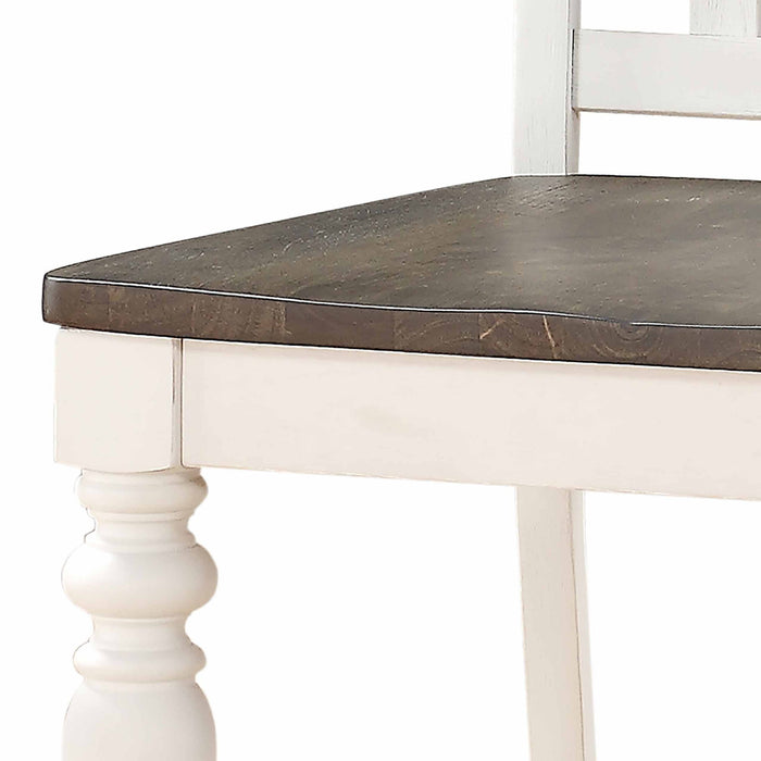 Joanna - Side Chair (Set of 2) - Two Tone – Chair Sets by Steve Silver Furniture at Furniture Wholesale Plus , Nashville furniture store