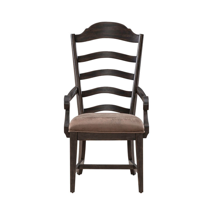 Paradise Valley - Upholstered Ladder Back Chair (RTA) – Arm Chairs by Liberty Furniture at Furniture Wholesale Plus , Nashville furniture store