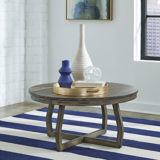 Hayden Way - Cocktail Table - Gray Wash – Cocktail Tables by Liberty Furniture at Furniture Wholesale Plus , Nashville furniture store
