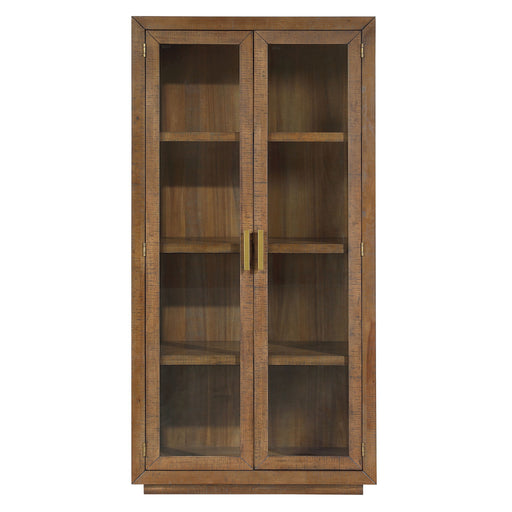 Garland - Curio - Dark Brown – Curio Cabinets by Steve Silver Furniture at Furniture Wholesale Plus , Nashville furniture store