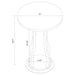 Elton - Round Top Accent Side Table – Side Tables by CoasterEveryday at Furniture Wholesale Plus , Nashville furniture store