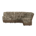 Santorini - 6 Piece Motion Sectional Set – Reclining Sectionals by Elements International at Furniture Wholesale Plus , Nashville furniture store