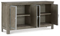 Krystanza - Weathered Gray - Dining Room Server - Premium Servers from Millennium® by Ashley - Just $678! Shop now at Furniture Wholesale Plus  We are the best furniture store in Nashville, Hendersonville, Goodlettsville, Madison, Antioch, Mount Juliet, Lebanon, Gallatin, Springfield, Murfreesboro, Franklin, Brentwood