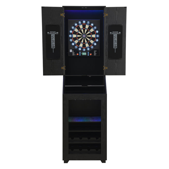 Goldeneye - Dartboard - Black – Gaming Tables by Elements International at Furniture Wholesale Plus , Nashville furniture store