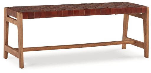 Lemmund - Accent Bench - Natural / Brown – Accent Benches by Signature Design by Ashley® at Furniture Wholesale Plus , Nashville furniture store