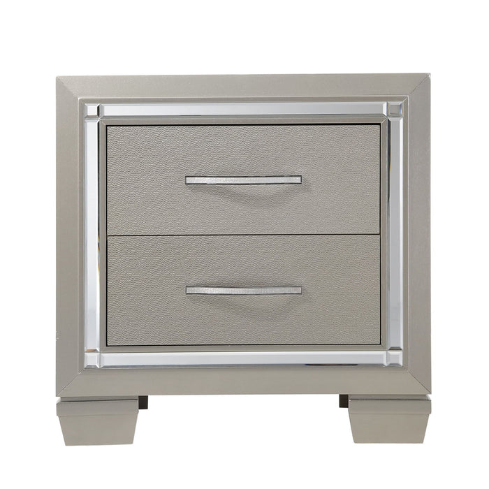 Platinum - Nightstand - Сhampagne – Accent Nightstands by Elements International at Furniture Wholesale Plus , Nashville furniture store