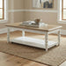 Turnberry Park - Rectangular Cocktail Table - Washed White – Cocktail Tables by Liberty Furniture at Furniture Wholesale Plus , Nashville furniture store