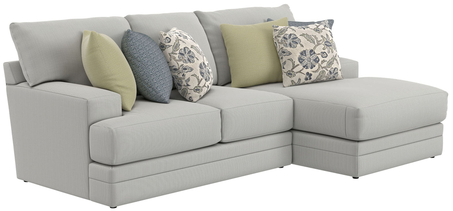Stockbridge - Sectional With Comfort Coil Seating And 9 Accent Pillows Included – Stationary Sectionals by Jackson at Furniture Wholesale Plus , Nashville furniture store