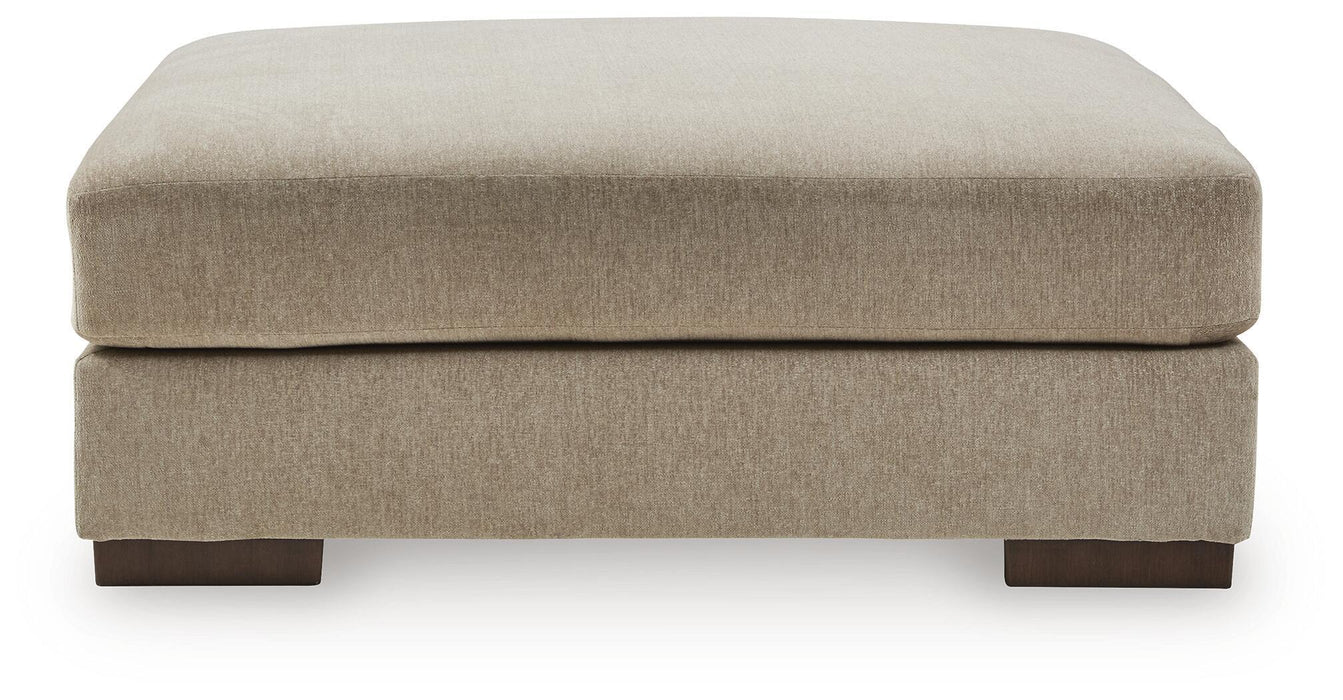 Linenhause - Oversized Accent Ottoman - Dune – Accent Ottomans by Benchcraft® at Furniture Wholesale Plus , Nashville furniture store