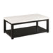 Marcello - Coffee Table With Casters - White – Coffee Tables by Elements International at Furniture Wholesale Plus , Nashville furniture store