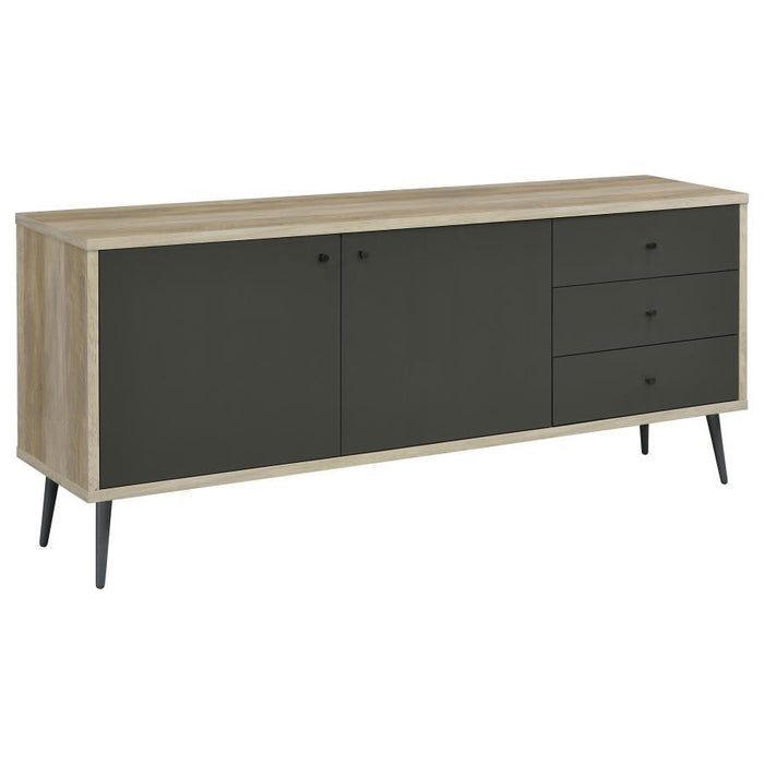Maeve - 2 Door Engineered Wood Cabinet - Antique Pine And Gray – Accent Cabinets by Coaster Fine Furniture at Furniture Wholesale Plus , Nashville furniture store