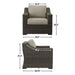 Jones - Outdoor Lounge Chair (Set of 2) - Brown - Premium Chair Sets from Steve Silver Furniture - Just $2239! Shop now at Furniture Wholesale Plus  We are the best furniture store in Nashville, Hendersonville, Goodlettsville, Madison, Antioch, Mount Juliet, Lebanon, Gallatin, Springfield, Murfreesboro, Franklin, Brentwood
