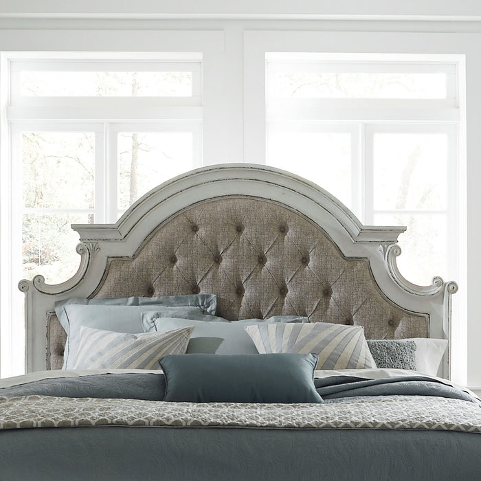 Magnolia Manor - Upholstered Panel Headboard – Upholstered Headboards by Liberty Furniture at Furniture Wholesale Plus , Nashville furniture store