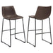 Michelle - Upholstered Armless Chair (Set of 2) - Premium Stool Sets from CoasterEveryday - Just $249! Shop now at Furniture Wholesale Plus  We are the best furniture store in Nashville, Hendersonville, Goodlettsville, Madison, Antioch, Mount Juliet, Lebanon, Gallatin, Springfield, Murfreesboro, Franklin, Brentwood