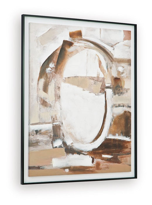 Bradlow - Wall Art - Brown / White / Black – Canvas Art by Signature Design by Ashley® at Furniture Wholesale Plus , Nashville furniture store