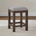 Cascade Falls - Upholstered Console Stool - Satin Espresso – Counter Height (24"-27") by Liberty Furniture at Furniture Wholesale Plus , Nashville furniture store