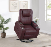 Armstrong - Upholstered Power Lift Massage Recliner – Lift Chairs by Coaster Fine Furniture at Furniture Wholesale Plus , Nashville furniture store