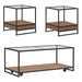Bedford - 3 Piece Set - Weathered Oak – Table Sets by Liberty Furniture at Furniture Wholesale Plus , Nashville furniture store