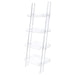 Amaturo - 4-Shelf Acrylic Ladder Bookshelf - Clear - Premium Ladder Bookcases from CoasterEssence - Just $539! Shop now at Furniture Wholesale Plus  We are the best furniture store in Nashville, Hendersonville, Goodlettsville, Madison, Antioch, Mount Juliet, Lebanon, Gallatin, Springfield, Murfreesboro, Franklin, Brentwood
