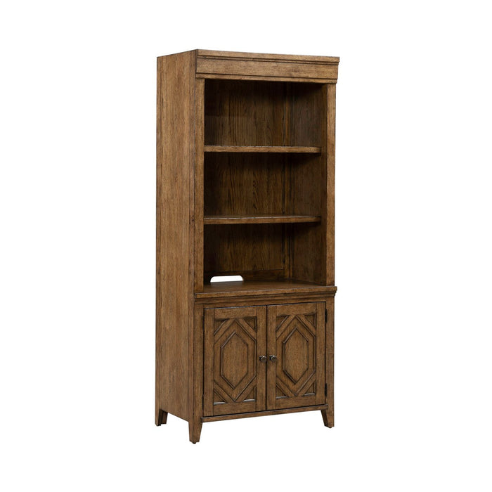 Carolina Park - Bunching Bookcase - Amber Brown – Standard Bookcases by Liberty Furniture at Furniture Wholesale Plus , Nashville furniture store