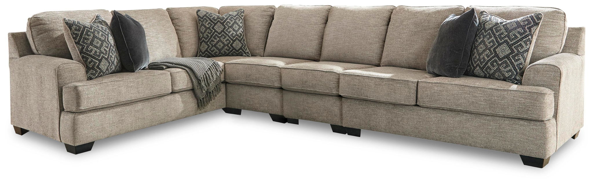 Bovarian - Sectional – Stationary Sectionals by Signature Design by Ashley® at Furniture Wholesale Plus , Nashville furniture store