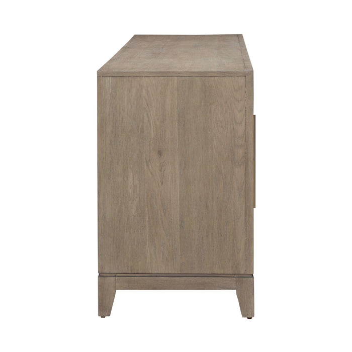 Brentwood - 78" TV Console - Sandstone – TV Stands by Liberty Furniture at Furniture Wholesale Plus , Nashville furniture store