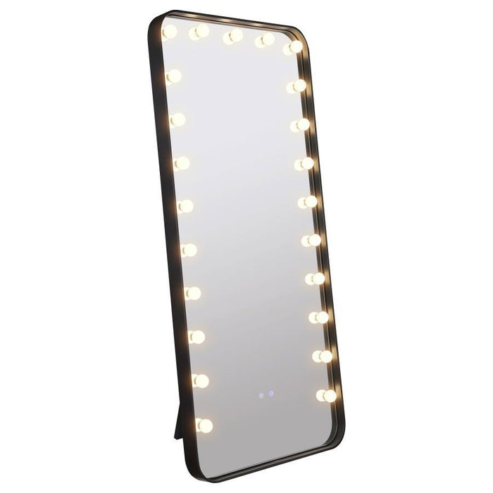 Canton - LED Standing Mirror With Speakers - Black – Floor Mirrors by Coaster Fine Furniture at Furniture Wholesale Plus , Nashville furniture store