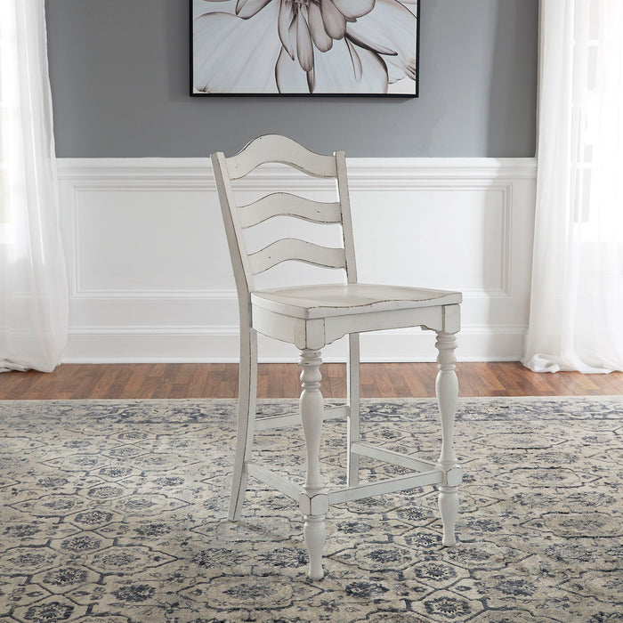 Magnolia Manor - Ladder Back Chair – Counter Chairs by Liberty Furniture at Furniture Wholesale Plus , Nashville furniture store