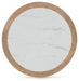 Camdill - Round Cocktail Table - Light Brown / White – Coffee Tables by Signature Design by Ashley® at Furniture Wholesale Plus , Nashville furniture store