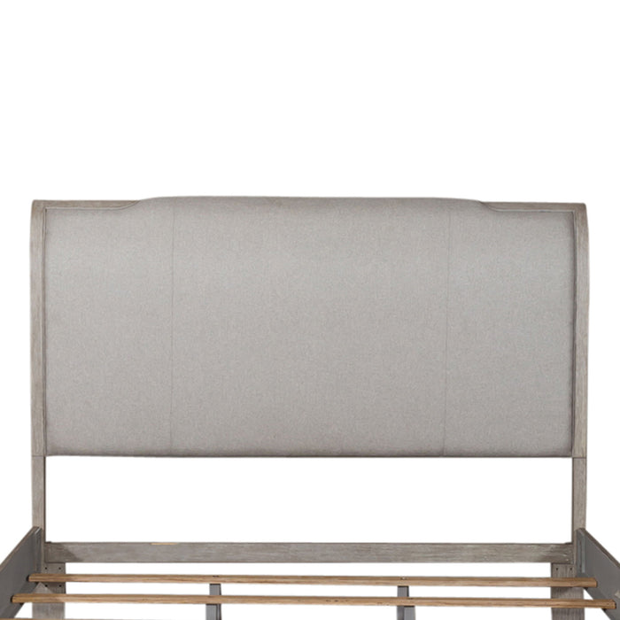 Belmar - Sleigh Headboard – Upholstered Headboards by Liberty Furniture at Furniture Wholesale Plus , Nashville furniture store