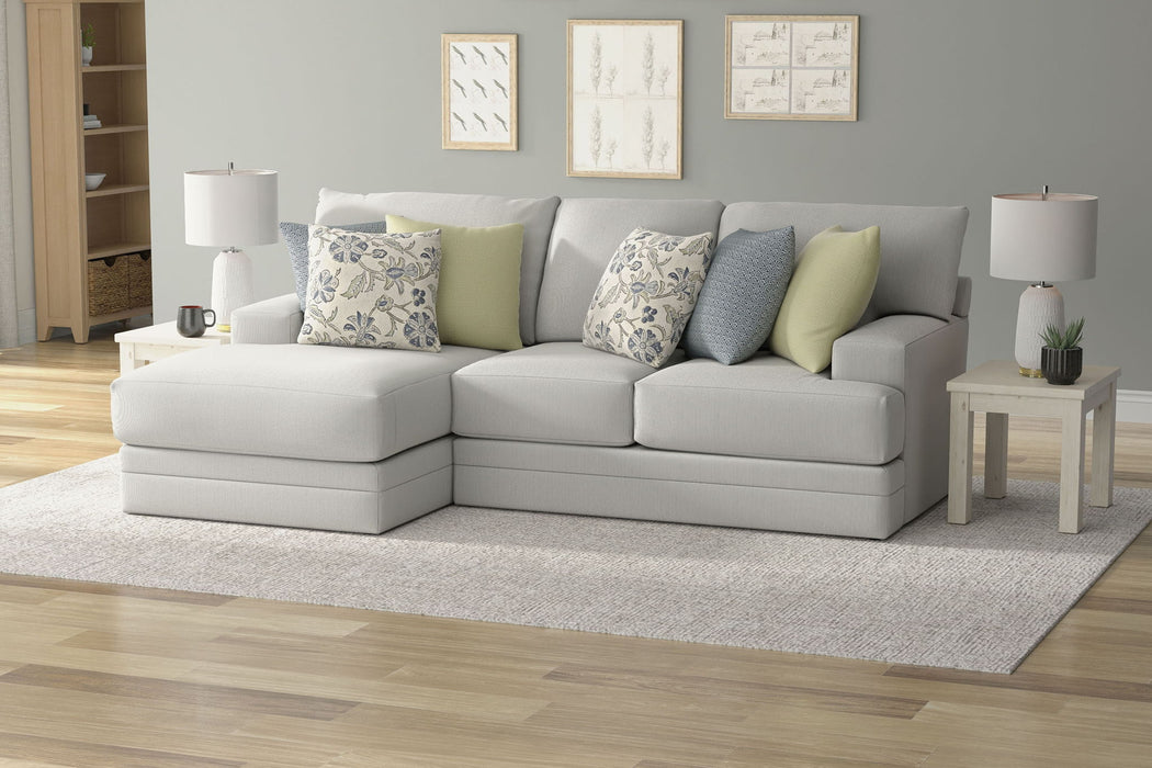 Stockbridge - Sectional With Comfort Coil Seating And 9 Accent Pillows Included – Stationary Sectionals by Jackson at Furniture Wholesale Plus , Nashville furniture store